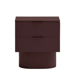 Teulat TOTEM Table de chevet 2 tiroirs en bois