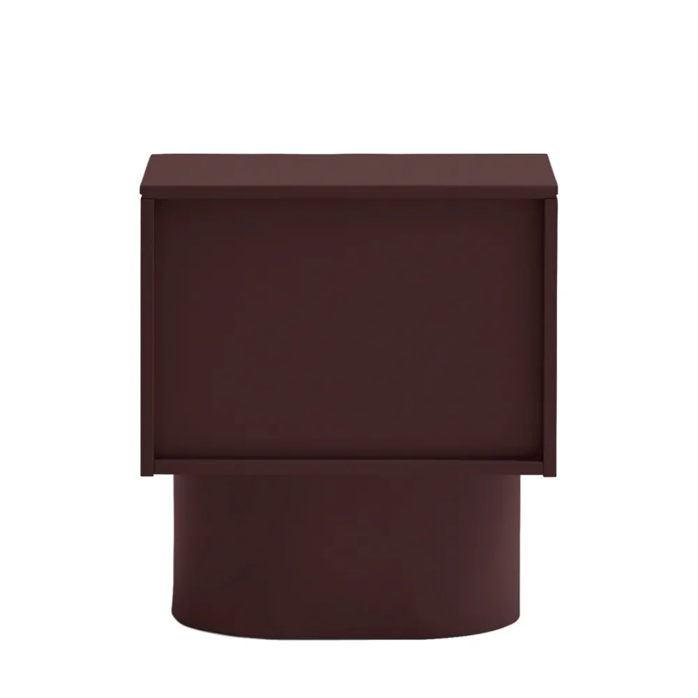 Teulat TOTEM Table de chevet 2 tiroirs en bois