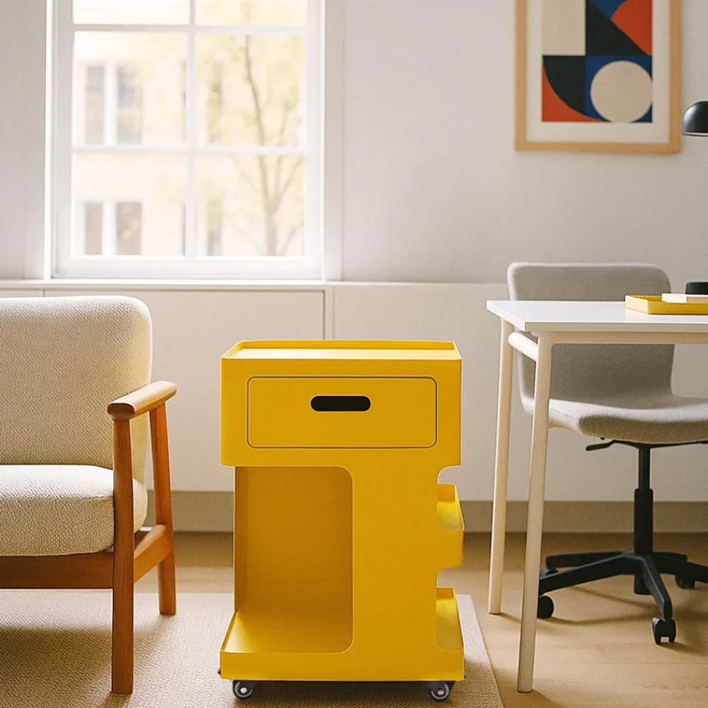 Drawer TROLET Caisson à roulettes 1 tiroir en métal H60,5cm