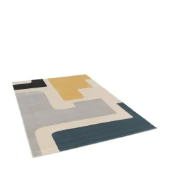 Drawer TUMA Tapis contemporain à motif géométrique