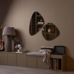 Woood TURNER Banc d'entrée avec rangement chaussures en bois L80cm