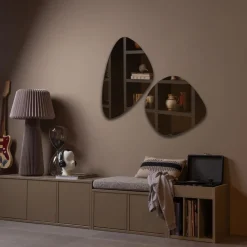 Woood TURNER Meuble de rangement vinyles en bois