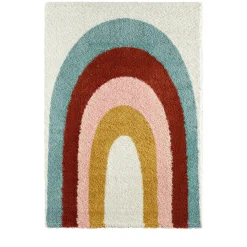 Enfant Drawer TUTTI Tapis à motif arc-en-ciel