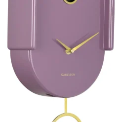 Karlsson TWEET Horloge murale en métal avec coucou