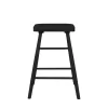 No name VANDER Tabouret de bar en bois H65,5cm