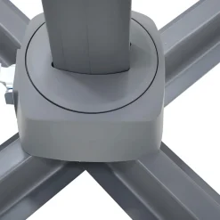Drawer VEYA Parasol carré déporté en aluminium 3x3m