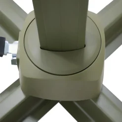 Drawer VEYA Parasol carré déporté en aluminium 3x3m