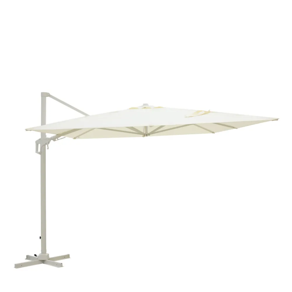 Drawer VEYA Parasol rectangulaire déporté en aluminium 3x4m
