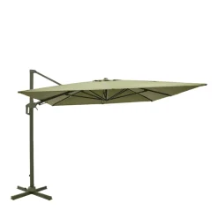 Drawer VEYA Parasol rectangulaire déporté en aluminium 3x4m