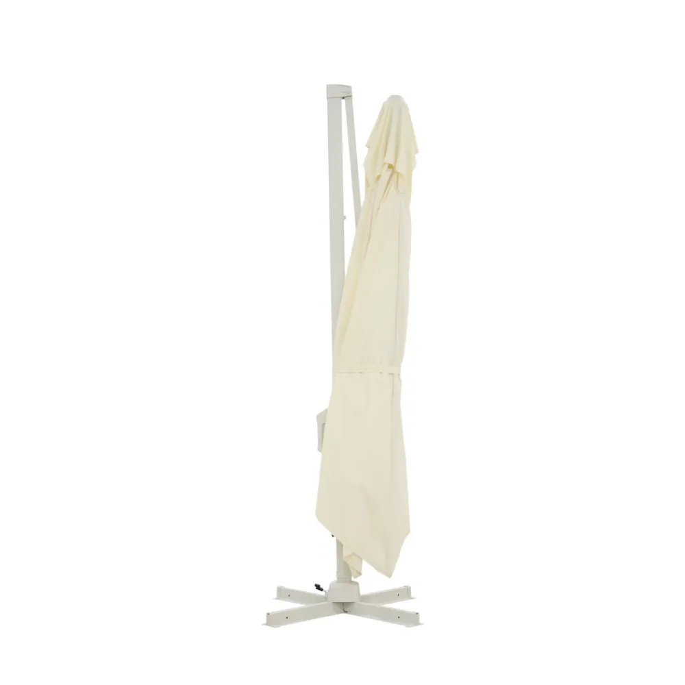 Drawer VEYA Parasol rectangulaire déporté en aluminium 3x4m