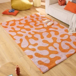 Drawer VIBE Tapis vintage à motif abstrait