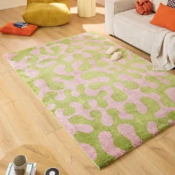 Drawer VIBE Tapis vintage à motif abstrait