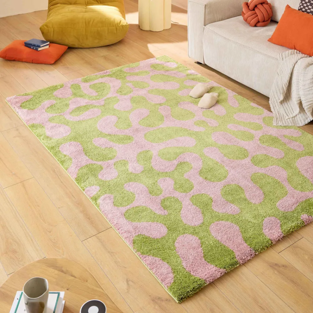 Drawer VIBE Tapis vintage à motif abstrait