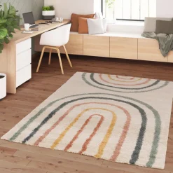Drawer VICTORIA II Tapis contemporain à motif géométrique