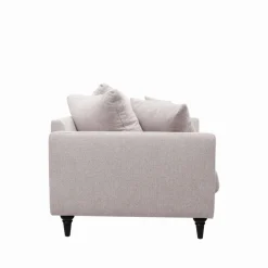 Drawer VILLABON Canapé 4 places en tissu pieds tournés