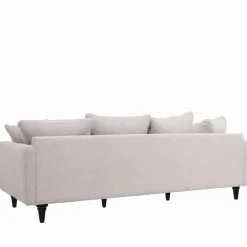 Drawer VILLABON Canapé 4 places en tissu pieds tournés
