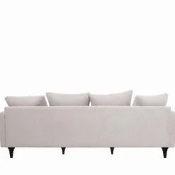 Drawer VILLABON Canapé 4 places en tissu pieds tournés