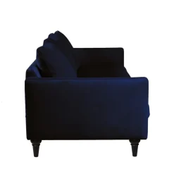 Drawer VILLABON Canapé 4 places en velours pieds tournés