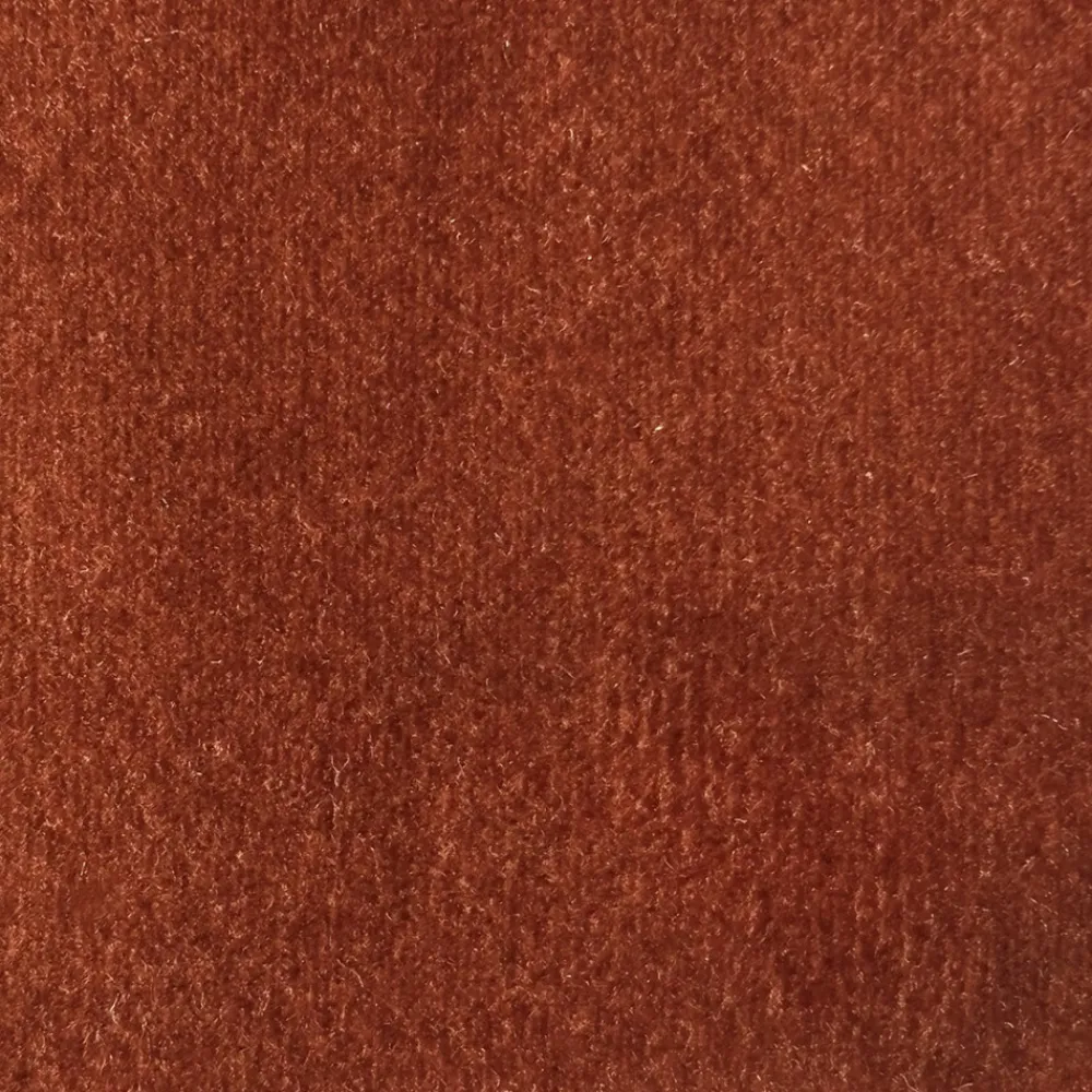 Drawer VILLABON Canapé convertible 3 places en velours pieds bois foncé