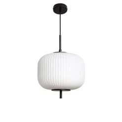 Drawer VIND Suspension ronde en verre ø30cm