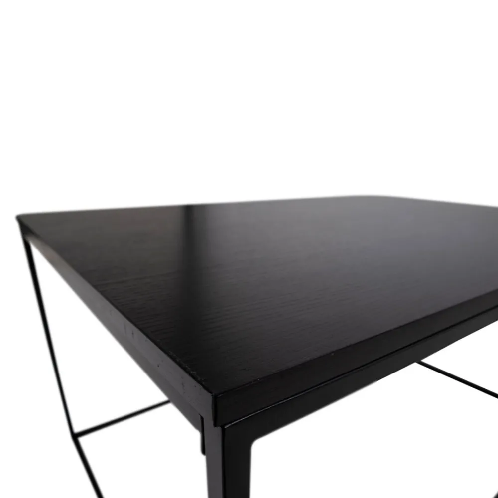 House Nordic VITA Table basse en métal et bois