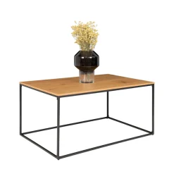 House Nordic VITA Table basse en métal et bois