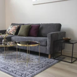 House Nordic VITA Table d'appoint en métal et bois