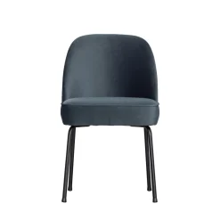 Woood VOGUE Lot de 2 chaises design en velours