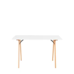 House Nordic VOJENS Bureau pieds bois clair L120cm