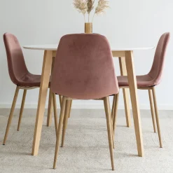 House Nordic VOJENS Table à manger 2 personnes ronde en bois