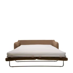Drawer VORNAY Canapé convertible express 3 places en tissu pieds bois foncé