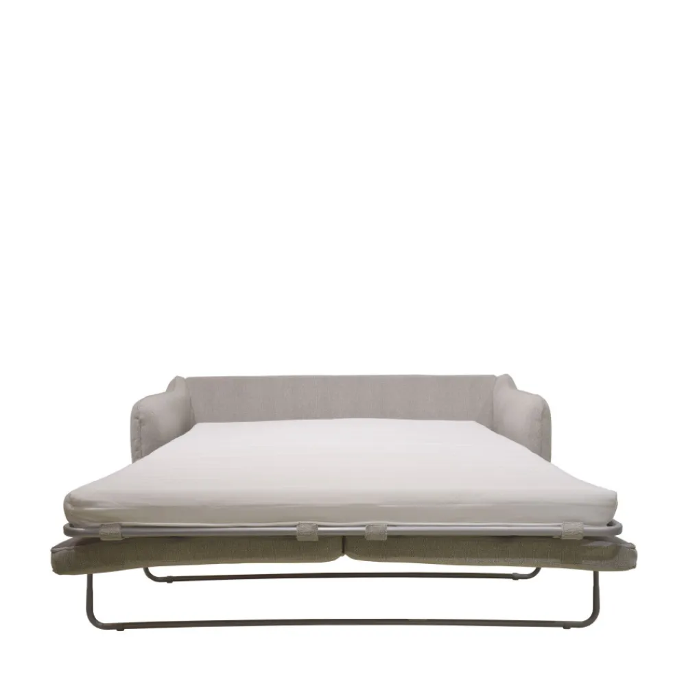 Drawer VORNAY Canapé convertible express 3 places en tissu pieds bois foncé