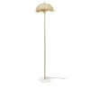 Leitmotiv WAVED DOME Lampadaire en métal