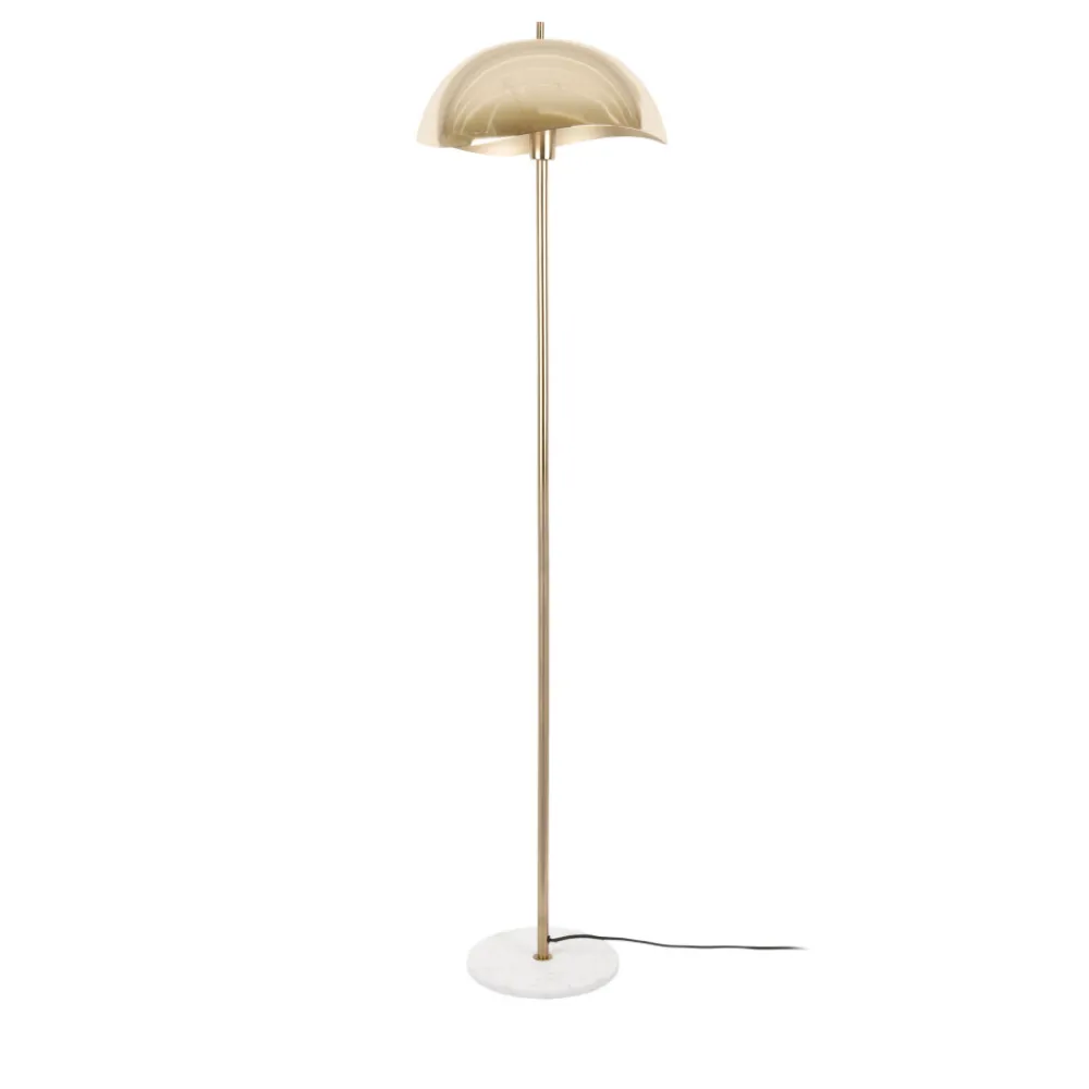 Leitmotiv WAVED DOME Lampadaire en métal