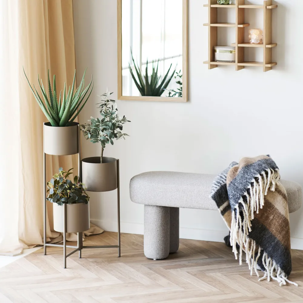 House Nordic WESTON Banc en tissu L95cm