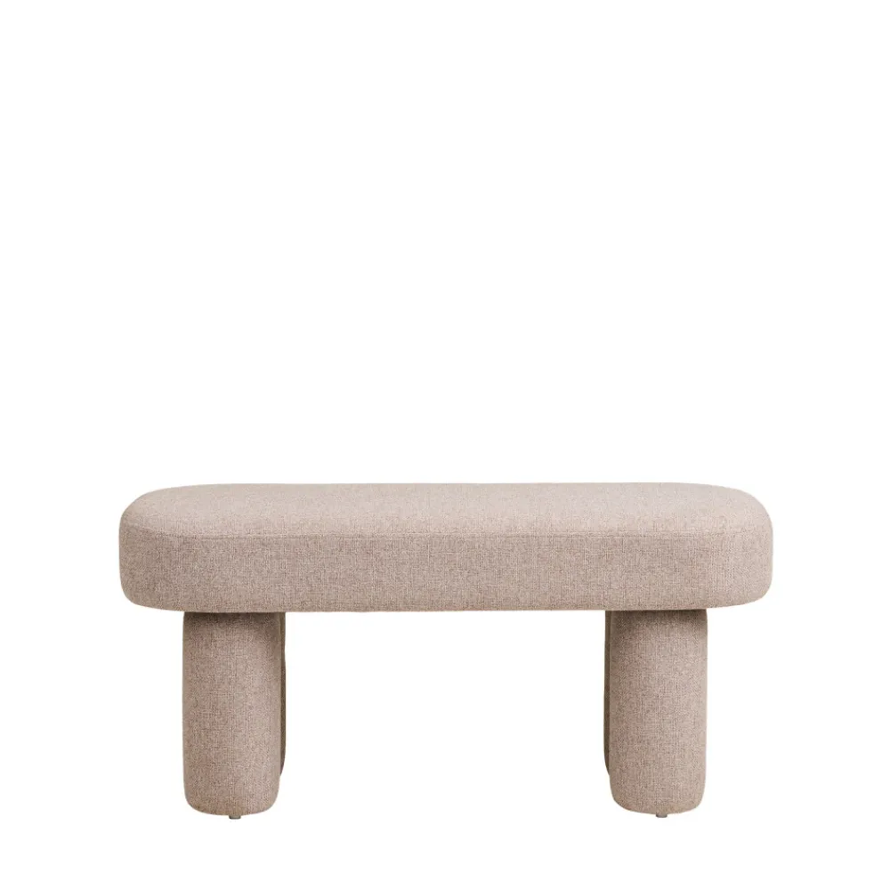 House Nordic WESTON Banc en tissu L95cm