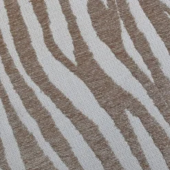 Drawer WILD Pouf rond en tissu imprimé animal ø40cm