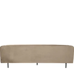 Drawer WINSEN Canapé 4 places en velours pieds droits en métal