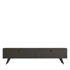 Drawer YARA Meuble TV 2 portes en bois L160cm