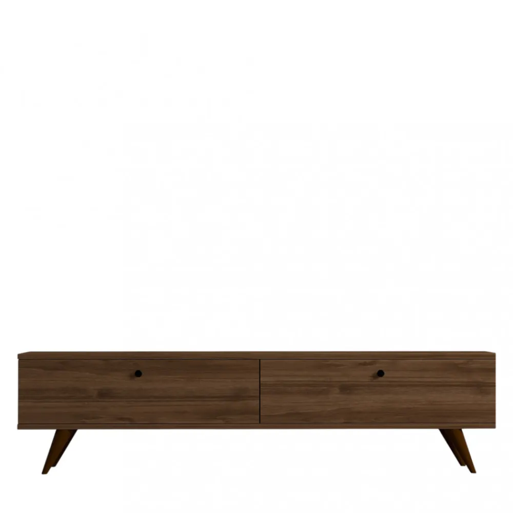 Drawer YARA Meuble TV 2 portes en bois L160cm