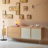 Teulat YOKO Buffet 2 portes 3 tiroirs en bois L180cm