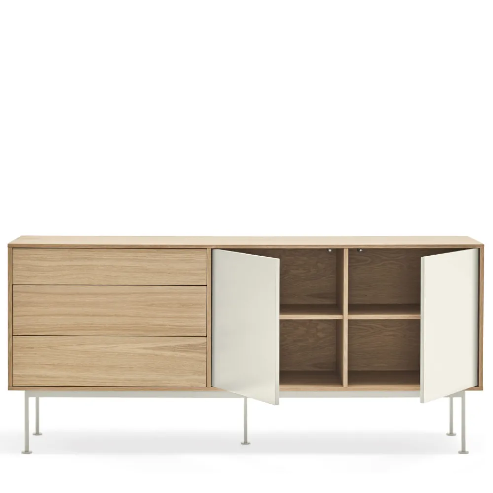Teulat YOKO Buffet 2 portes 3 tiroirs en bois L180cm