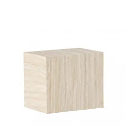 Venture Home YORK Table d'appoint effet travertin 35x25cm