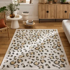 Enfant Drawer YUMA Tapis contemporain imprimé léopard