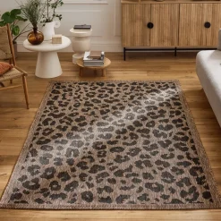 Enfant Drawer YUMA Tapis contemporain imprimé léopard
