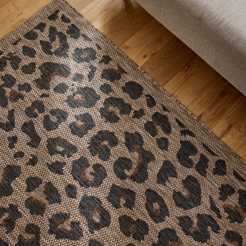 Enfant Drawer YUMA Tapis contemporain imprimé léopard