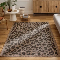 Enfant Drawer YUMA Tapis contemporain imprimé léopard