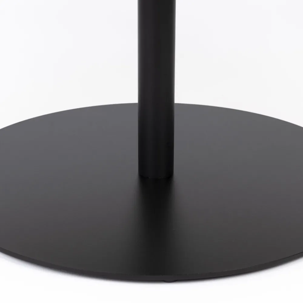 No name YURI Table basse ronde en bois et métal ø70cm