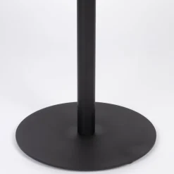 No name YURI Table d'appoint ronde en bois et métal ø45cm
