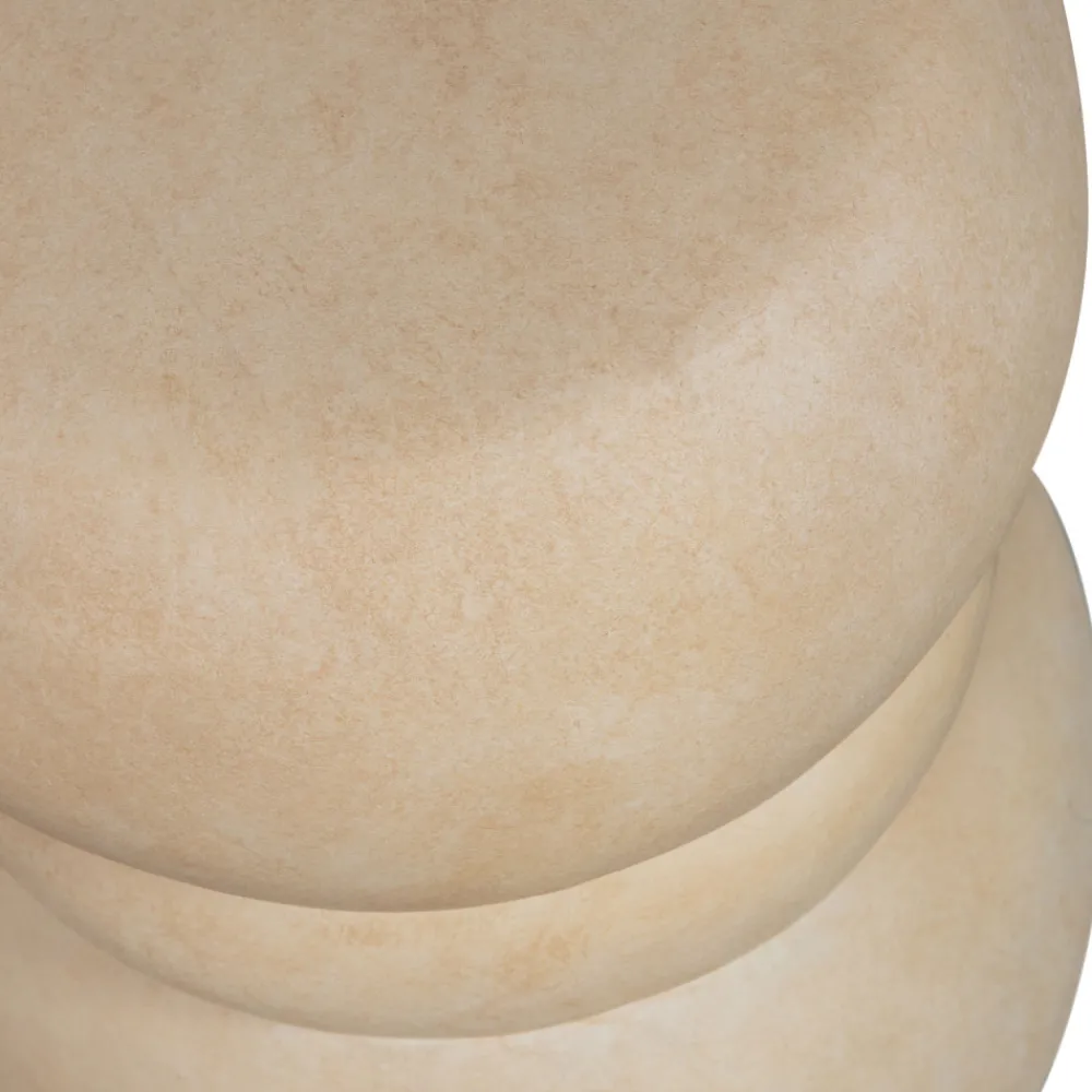 Woood YVO Table d'appoint en fibres d'argile ø33cm